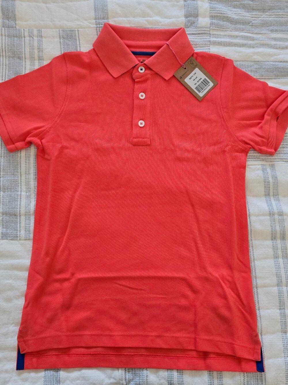NEW 9-10Y Mini Boden Piqué Polo Shirt